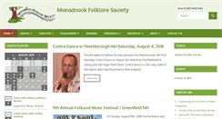 Desktop Screenshot of monadnockfolk.org